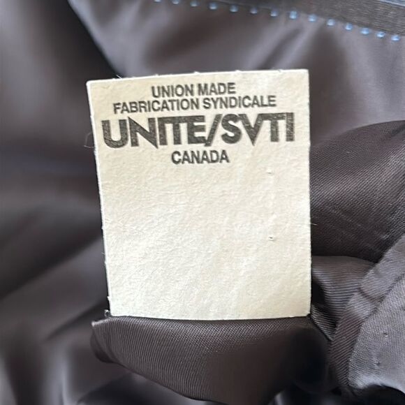 Peter Millar Sport Coat Mens Size 46L Brown Blue Stripe Blazer Jacket 100% Wool - Picture 13 of 16